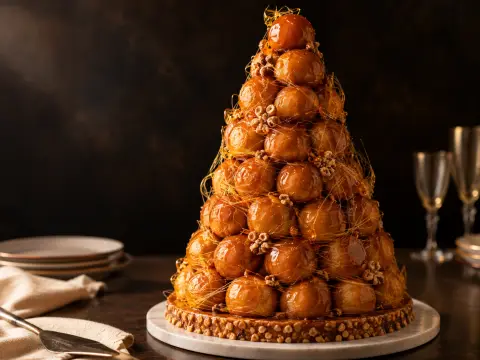 Pièce montée en choux